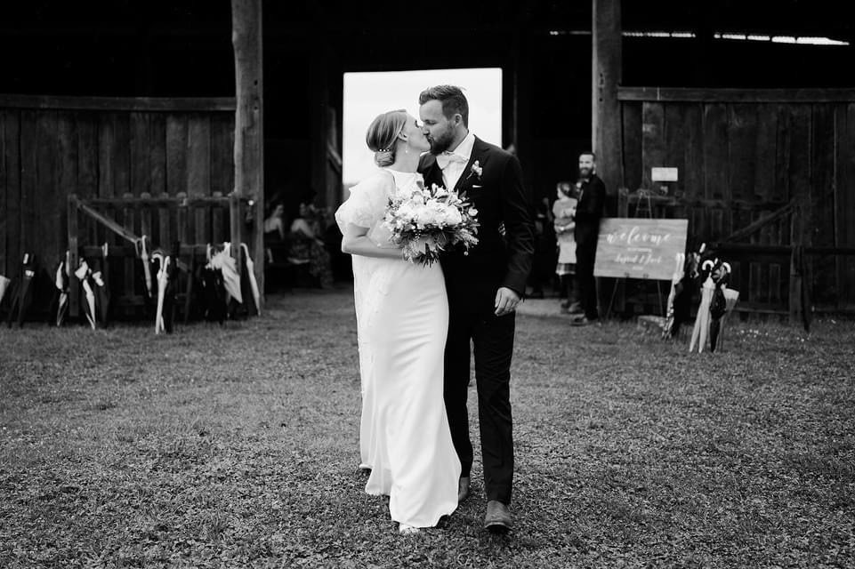 Bespoke Wedding Planning Options Sydney Black and White Wedding Photo