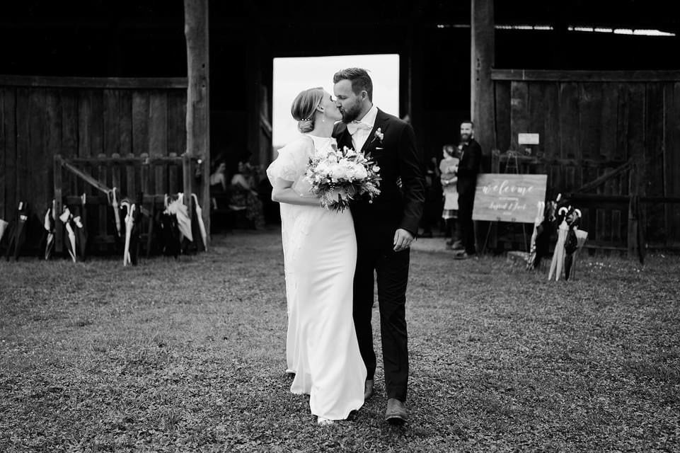 Bespoke Wedding Planning Options Sydney Black and White Wedding Photo